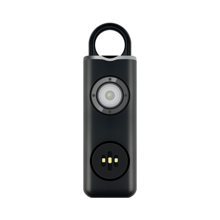 Anti-wolf Alarm Rechargeable Female Student Self-defense Keychain, Rechargeable White, Rechargeable Black Anti-wolf Alarm Rechargeable Female Student Self-defense Keychain, Rechargeable White, Rechargeable Black